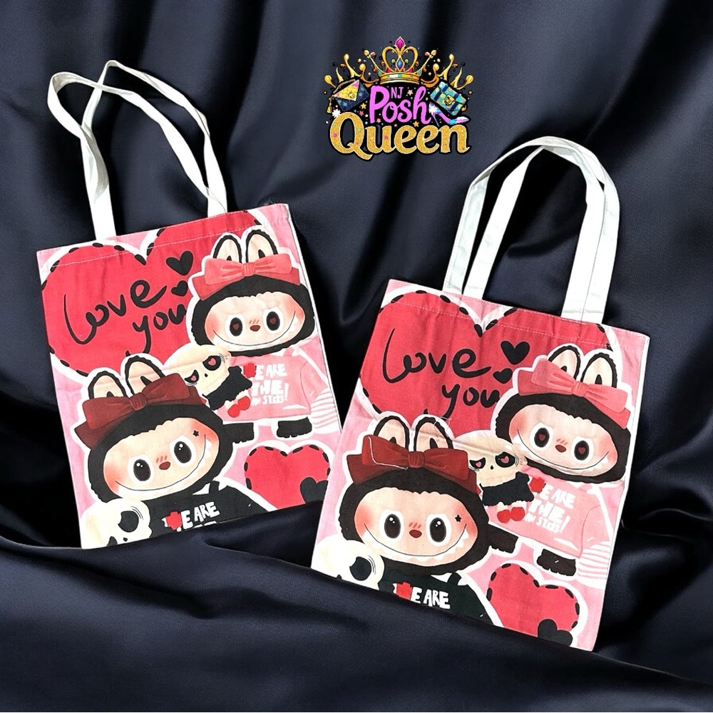 THE MONSTERS - LABUBU Catch Me If You Like Me Tote Bag with Free Gift